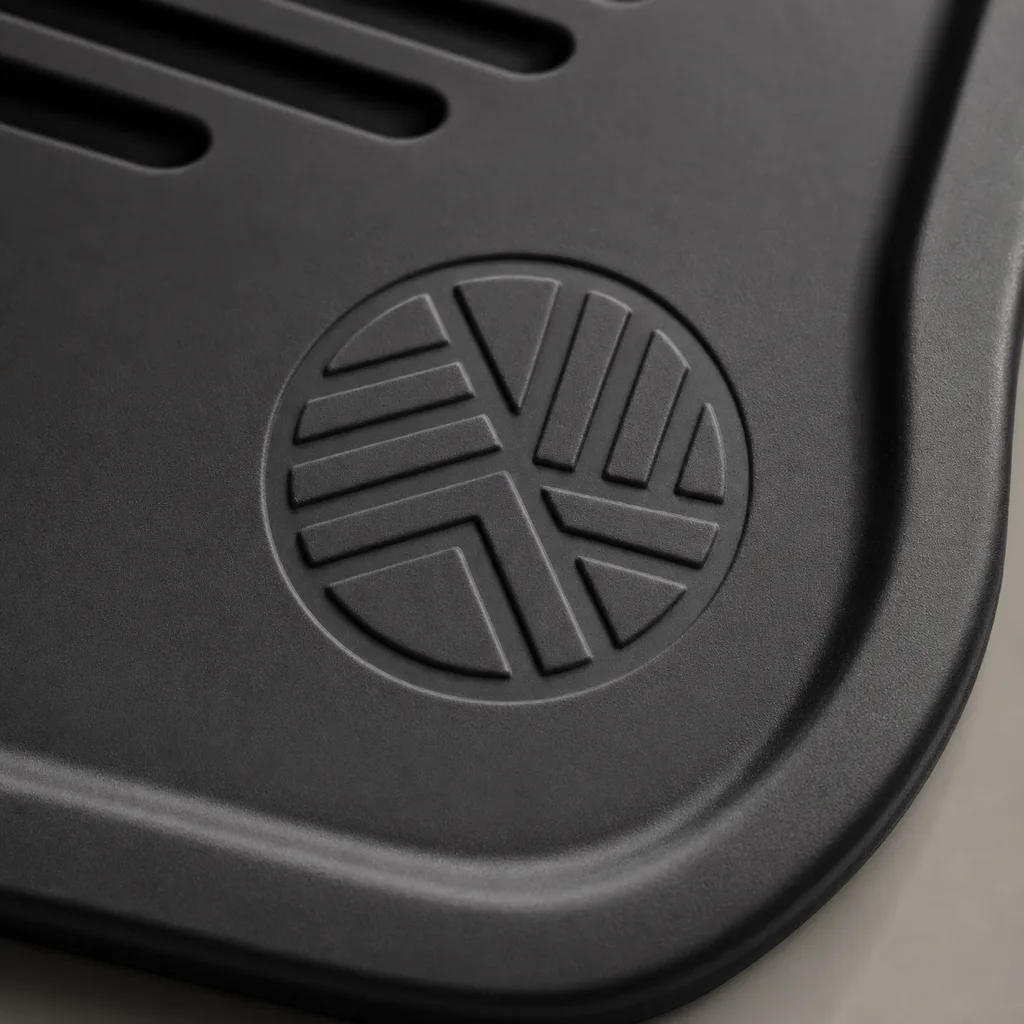 In-mold debossing — decoration on silicone product