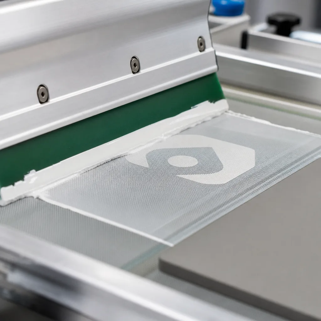 Silk-screen print — decoration on silicone product