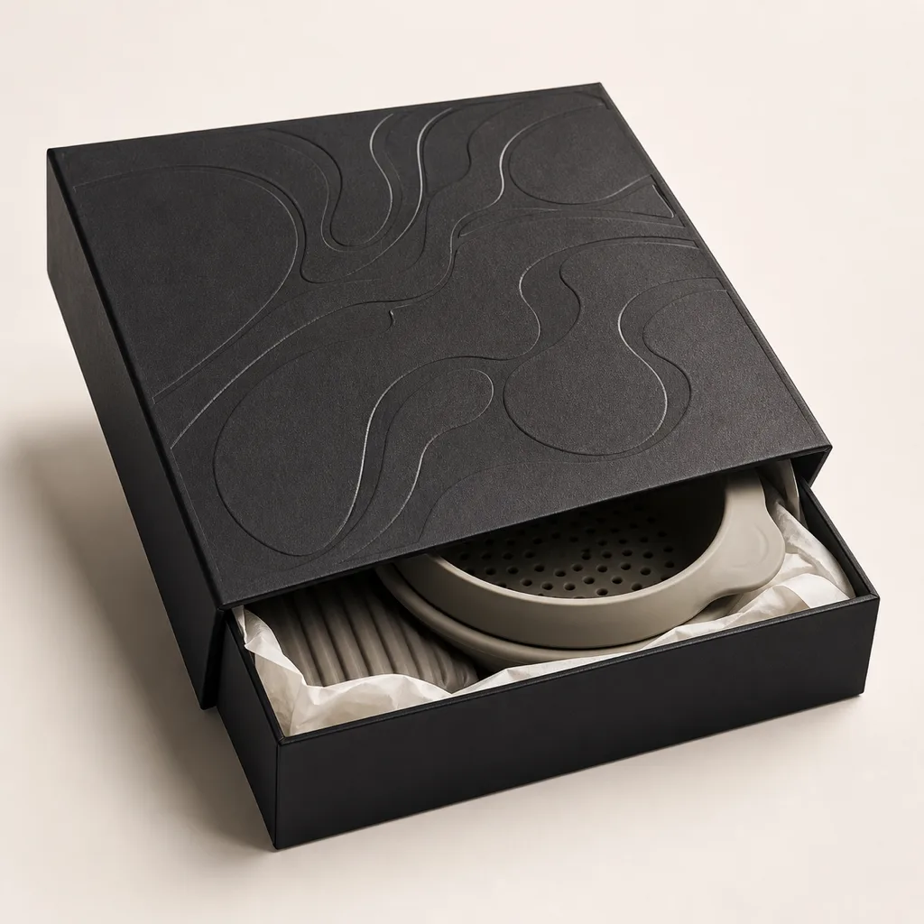 Custom brand box — retail packaging format